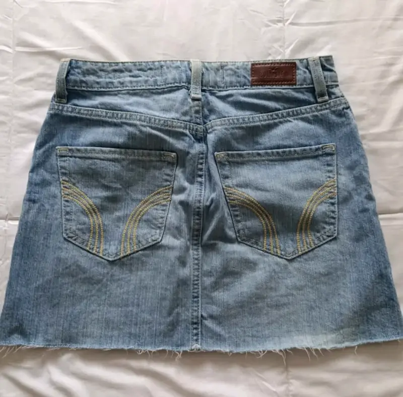 Falda de mezclilla Hollister 36 - 2