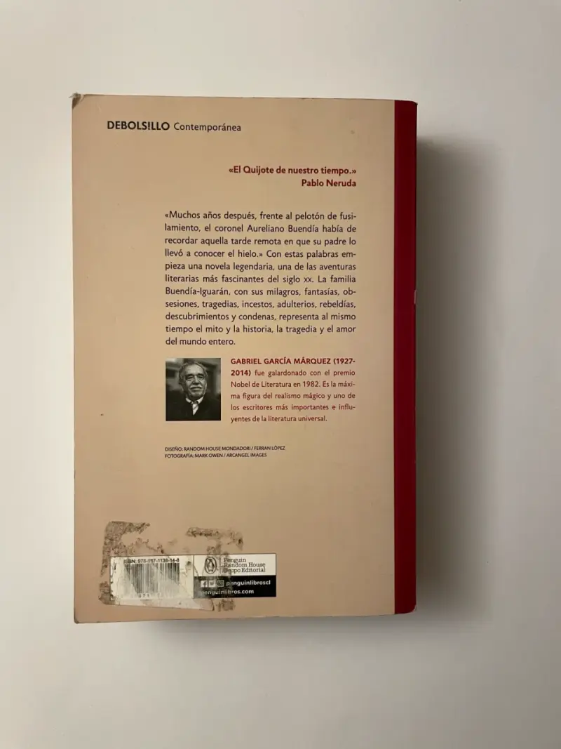 Cien Años de Soledad de Gabriel García Márque - 2