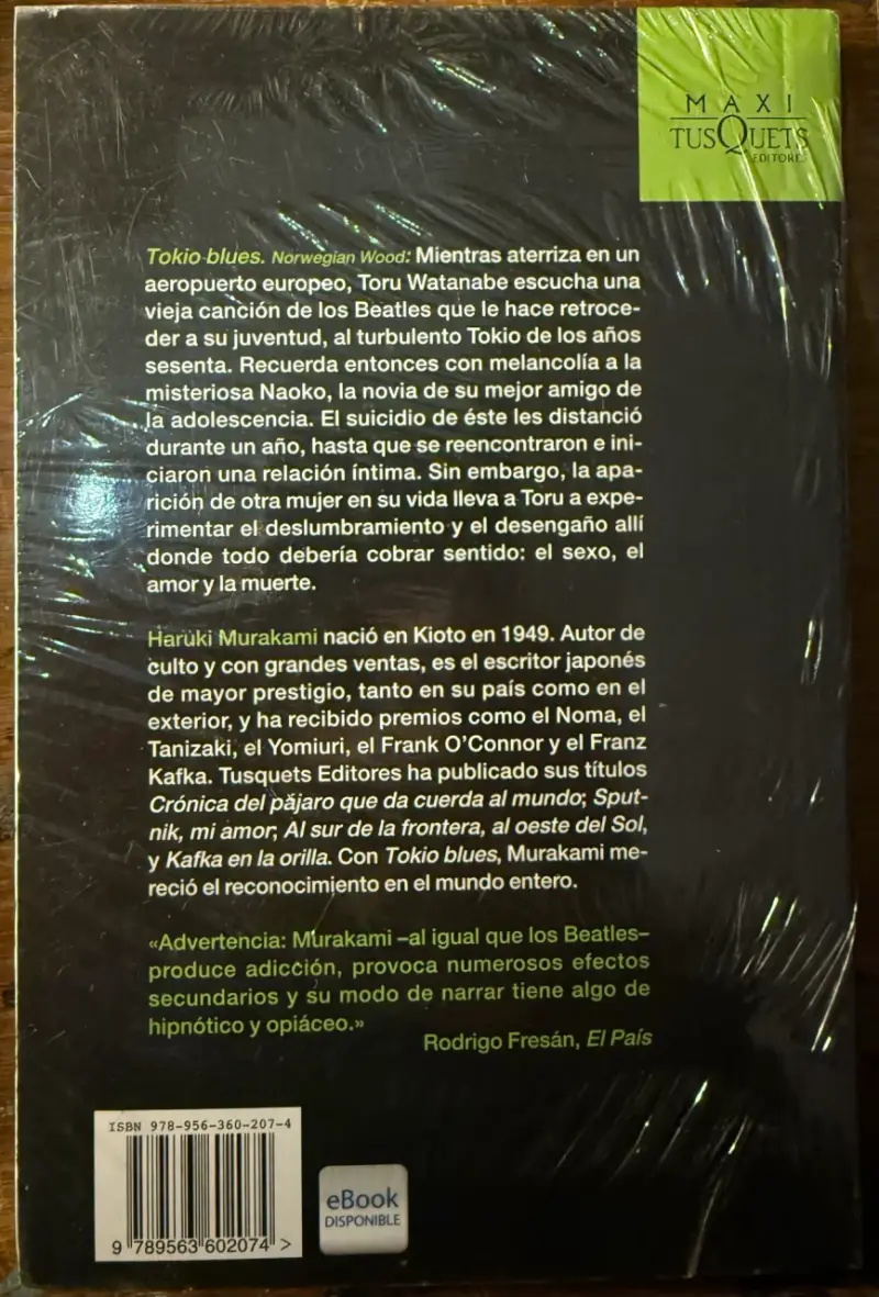 Libro Tokio Blues de Haruki Murakami - 2