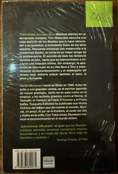 Libro Tokio Blues de Haruki Murakami - miniatura 2