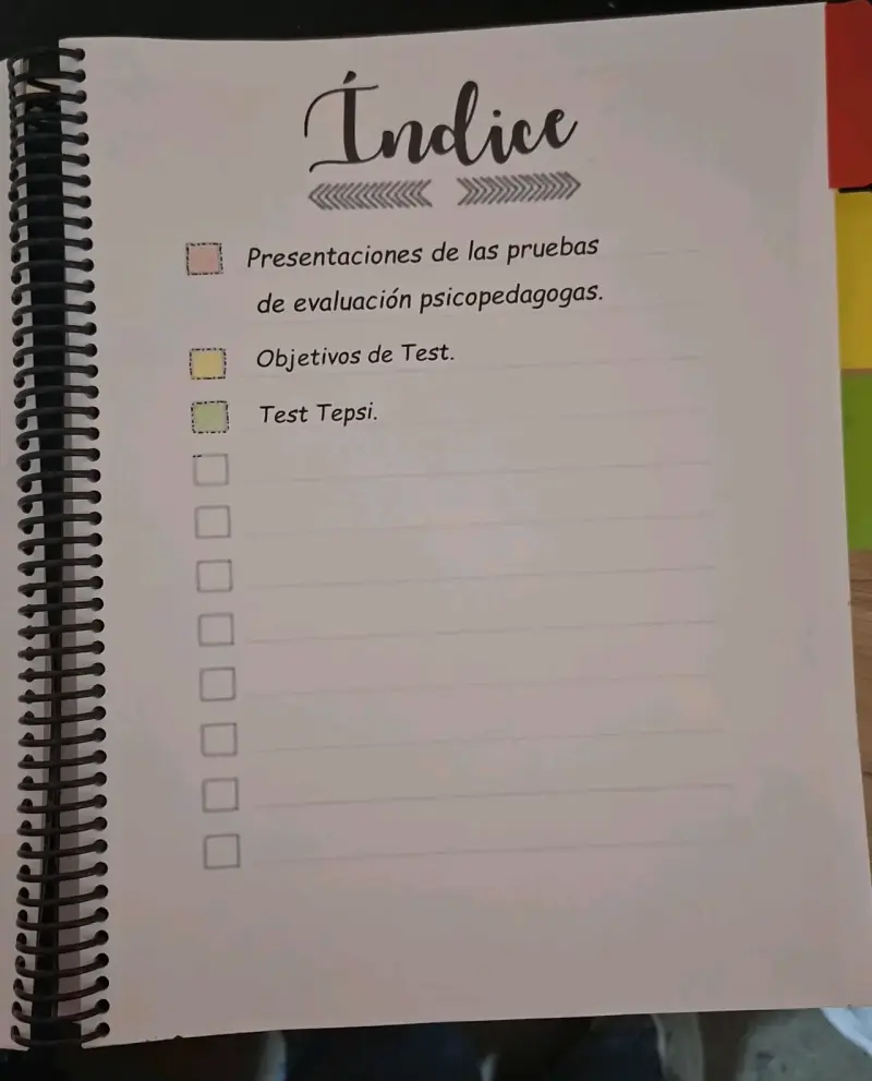 Cuaderno de Evaluaciones Psicopedagógicas - 4