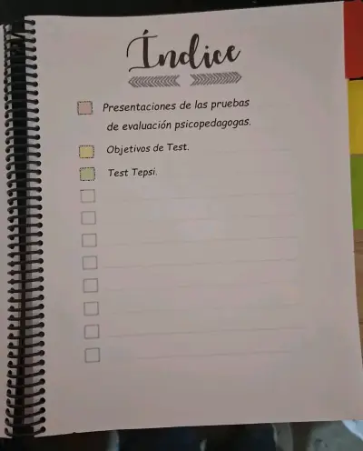Cuaderno de Evaluaciones Psicopedagógicas - miniatura 4