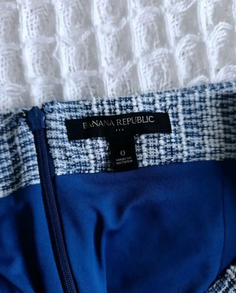 Falda Banana Republic azul XS - 2