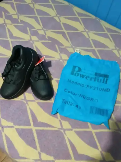 Zapatos de seguridad negros Powerfull talla 41 - miniatura 3