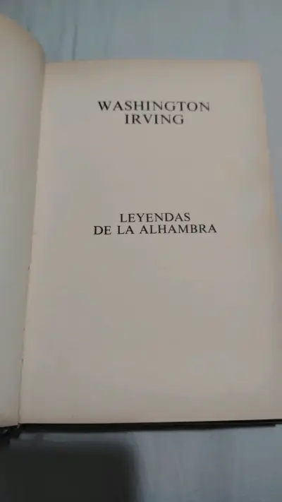 Libro Leyendas de la Alhambra de Washington Irving - miniatura 3