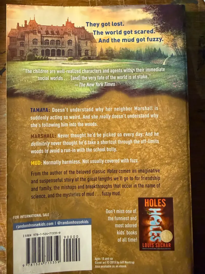 Libro Fuzzy Mud de Louis Sachar - 2