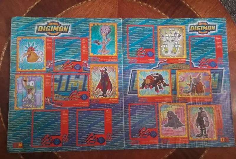Álbum Digimon Aventura en el Mundo Digital Salo - 3
