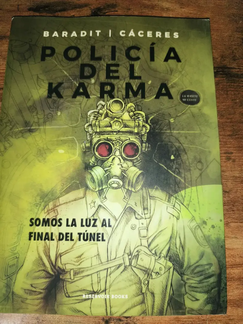 Libro Policía del Karma de Baradit y Cáceres - 1