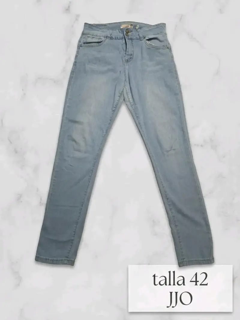Jeans de Mujer Talla 40 con Cierre Decorativo - 6