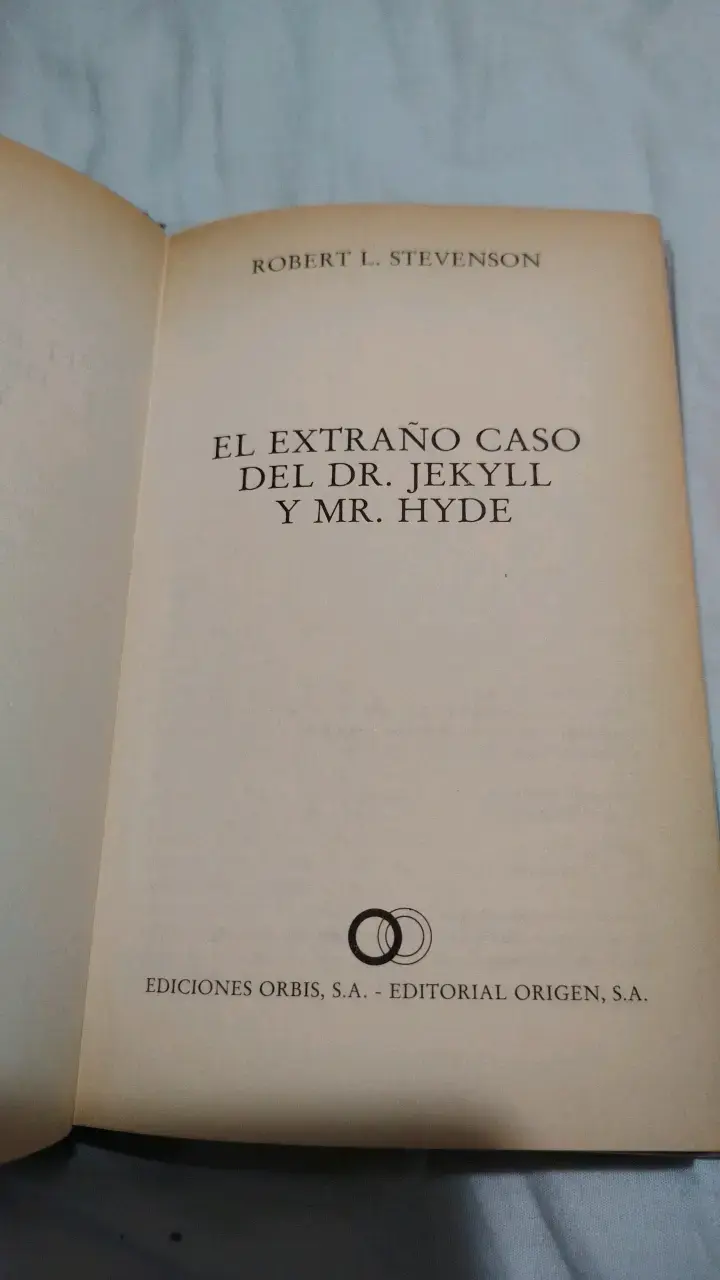 Libo Dr. Jekyll y Mr. Hyde de Robert Louis Stevens - 4