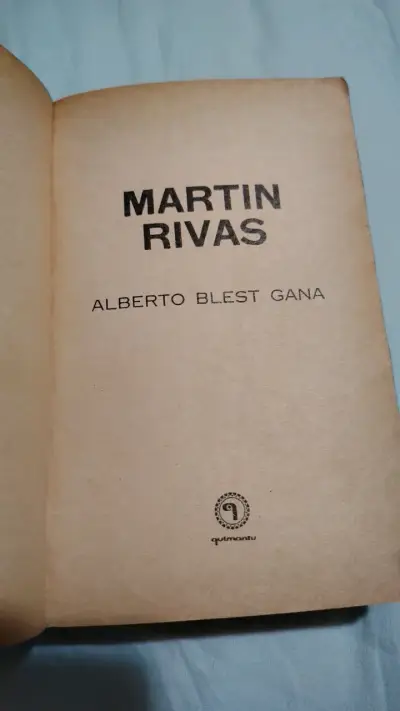 Libro Martin Rivas de Alberto Blest Gana - miniatura 4