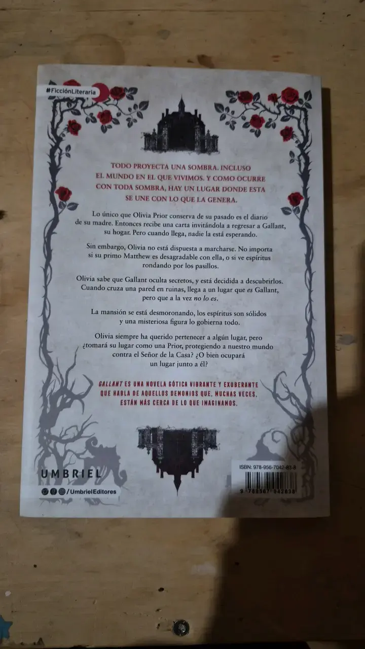 Libro Gallant de V.E. Schwab en buen estado - 2