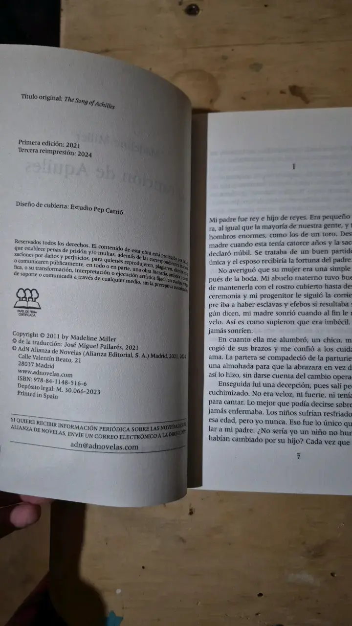 Libro La Canción de Aquiles de Madeline Miller - 4