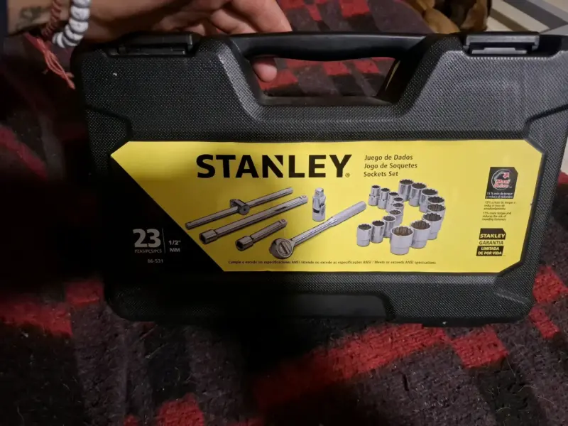 Juego de dados Stanley 23 piezas 1/2" - 1