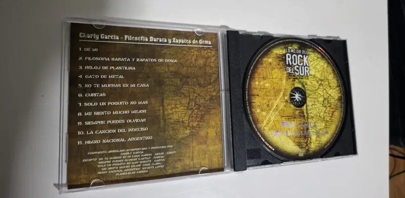 CD Charly García Lo Mejor del Rock del Sur - 3