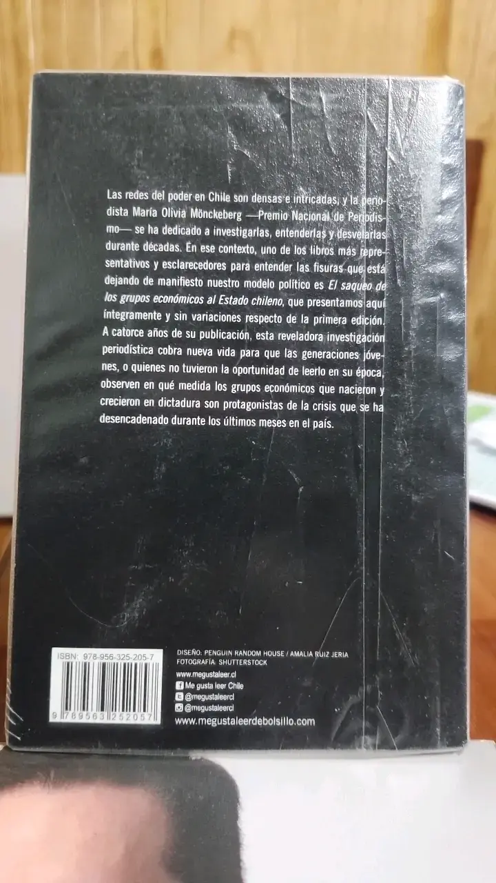 Libro 'El Saqueo' de María Olivia Mönckeberg - 2