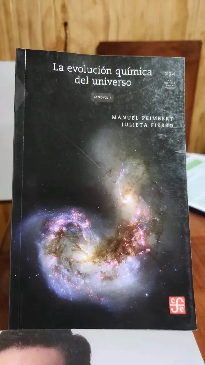 Libro 'La Evolución Química del Universo' de Manuel Peimbert - 1