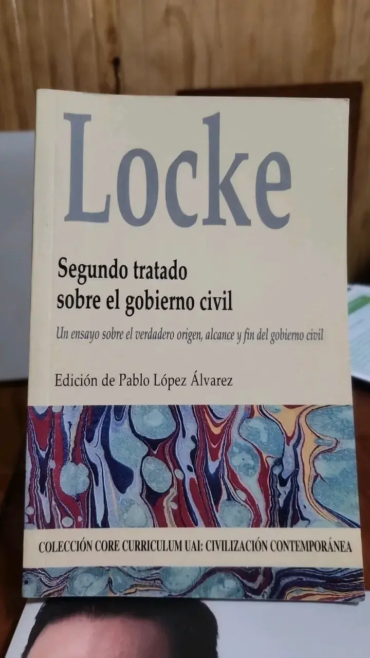Libro 'Segundo Tratado sobre el Gobierno Civil' de Locke - 1