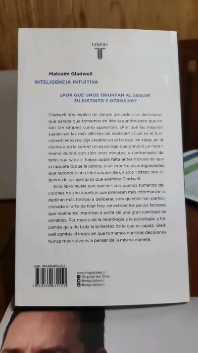 Libro Inteligencia Intuitiva de Malcolm Gladwell - miniatura 2