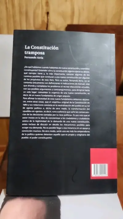 Libro 'La Constitución tramposa' de Fernando Atria - miniatura 2