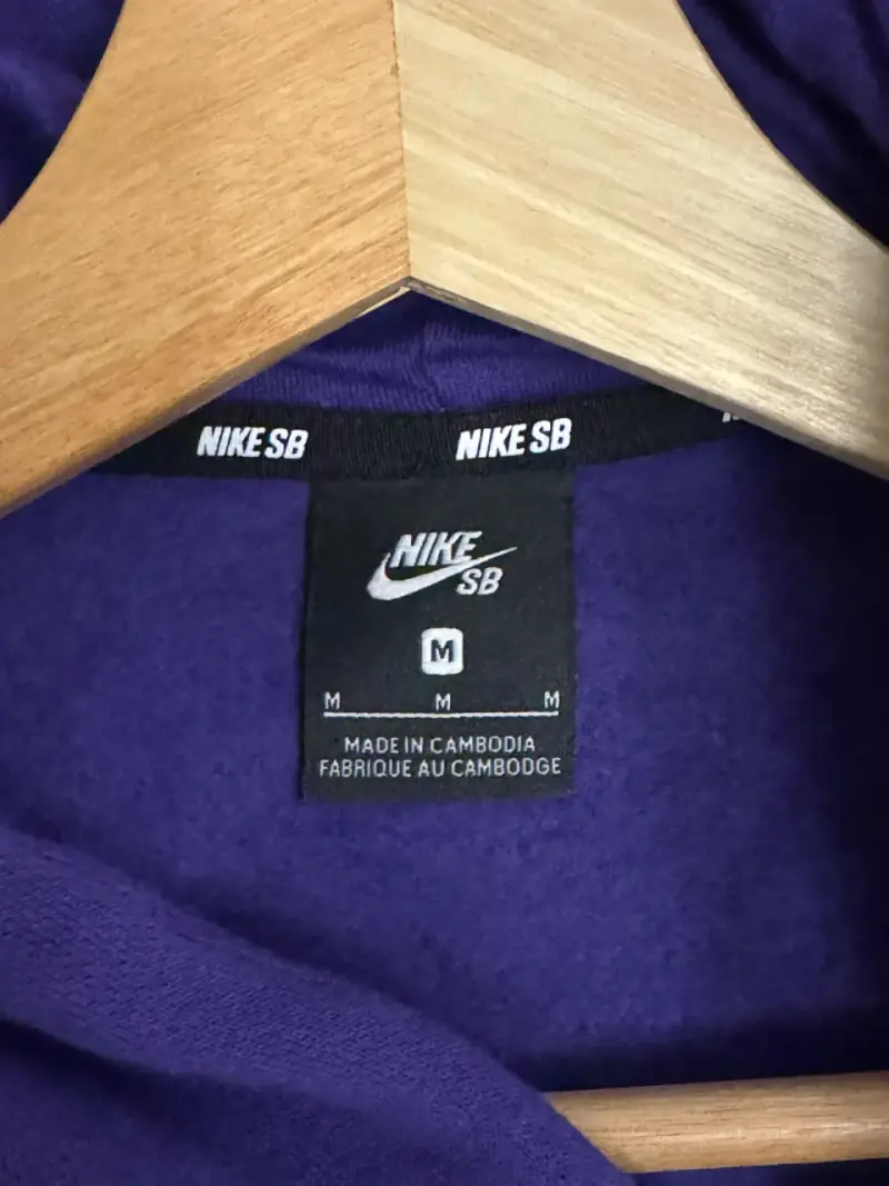 Polerón con capucha Nike SB morado - 2