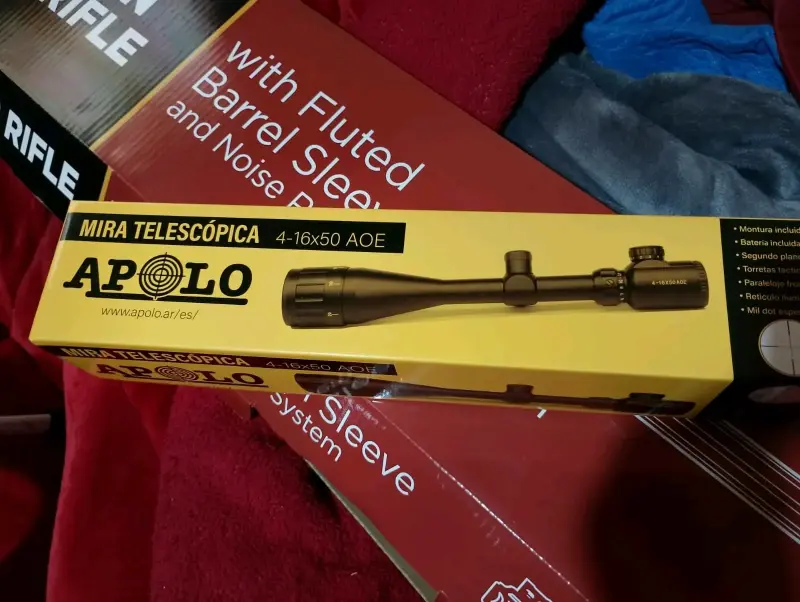 Mira telescópica Apolo 4-16x50 AOE