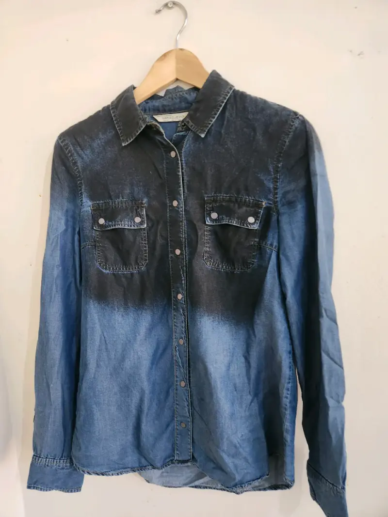 Camisa de mezclilla para mujer Mango Jeans - 1