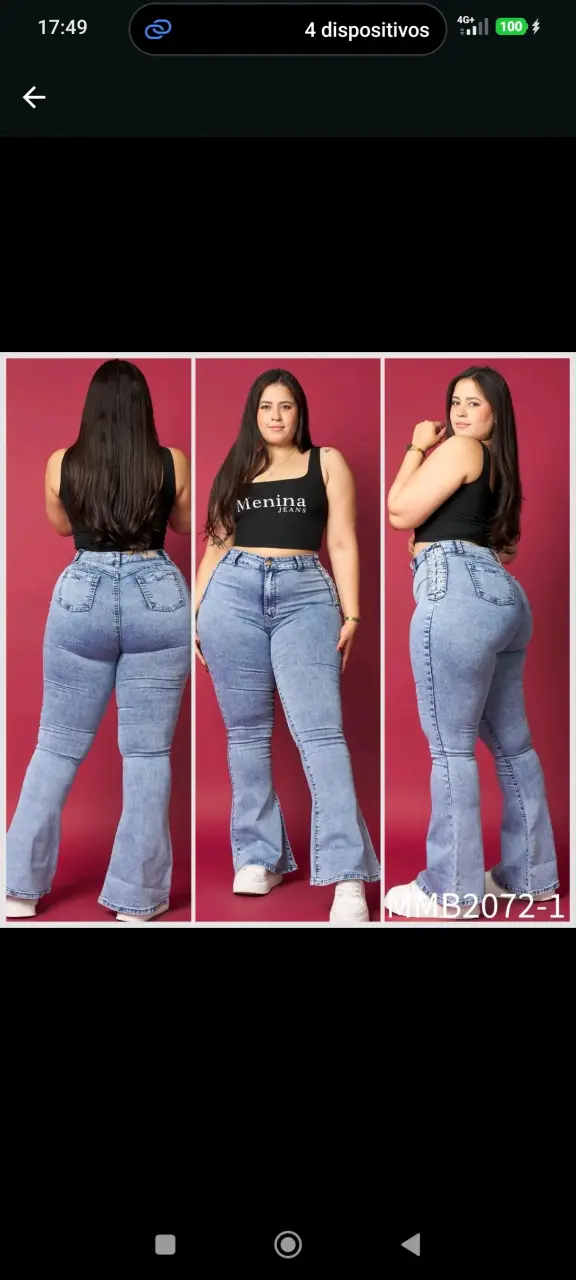 Jeans flare y pitillos menina - 2