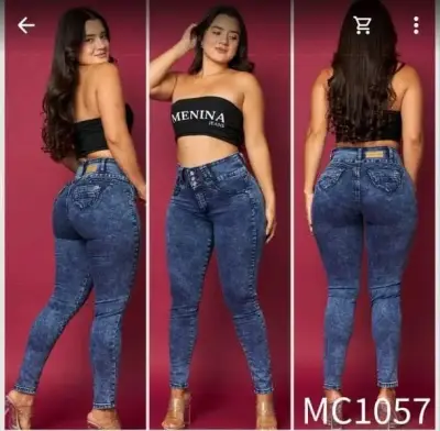 Jeans flare y pitillos menina - miniatura 3