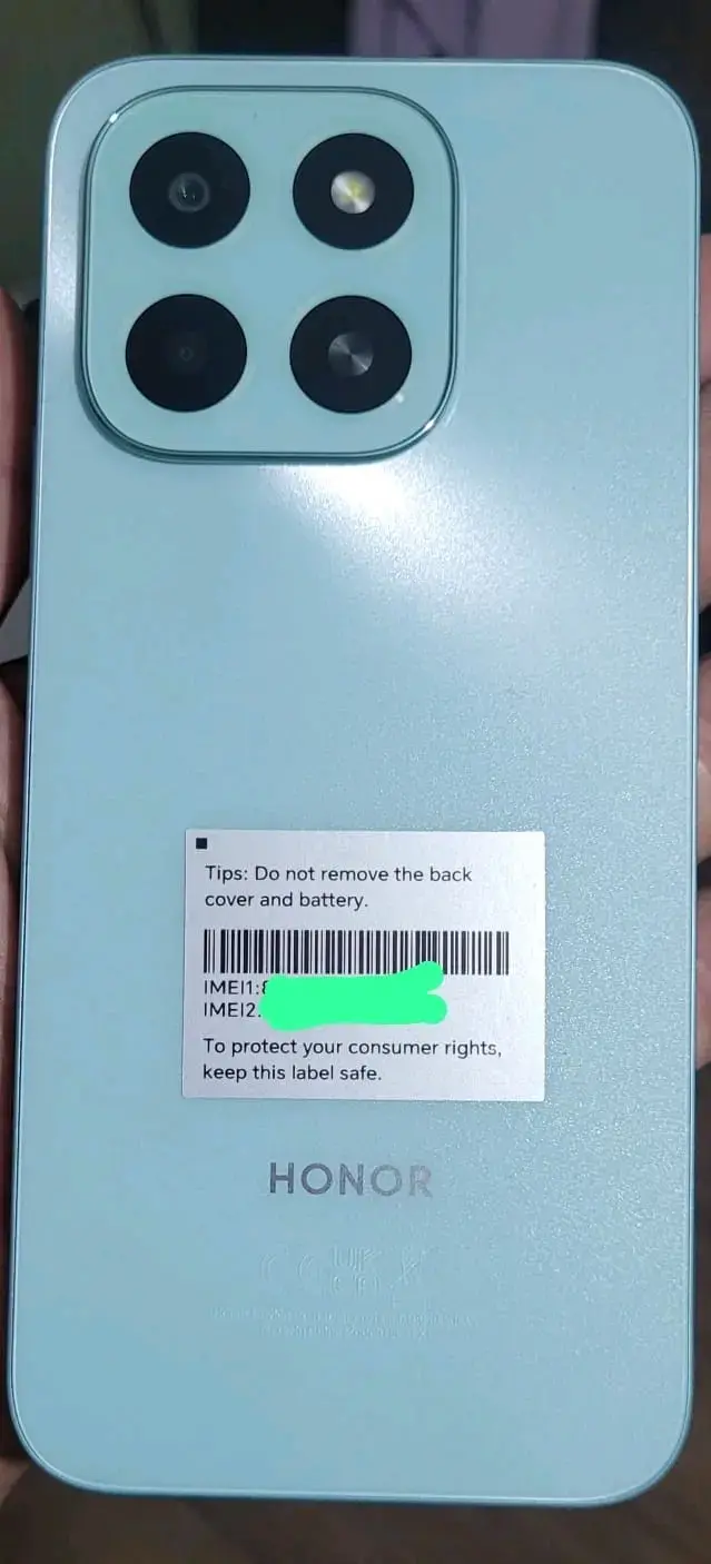 Smartphone Honor X6c Ocean Cyan 128GB - 1