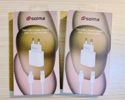 Cargador IphoneUSB-C 75W Cable Lightning - miniatura 1