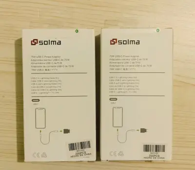 Cargador IphoneUSB-C 75W Cable Lightning - miniatura 2