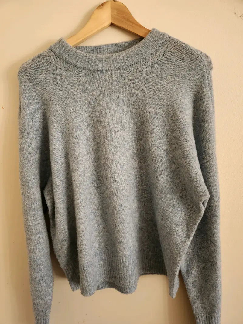 Suéter gris Abercrombie & Fitch de lana y acrílico - 1