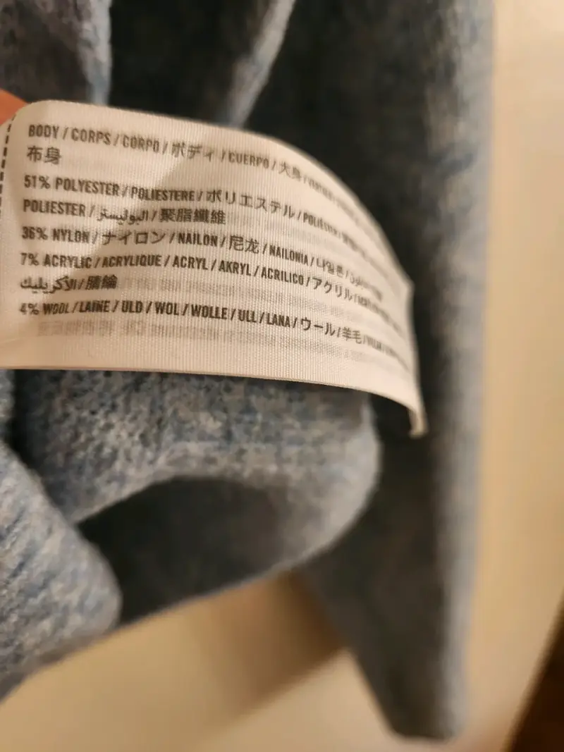Suéter gris Abercrombie & Fitch de lana y acrílico - 3