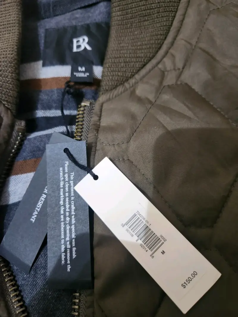 Parka acolchado verde oliva para hombre - 3