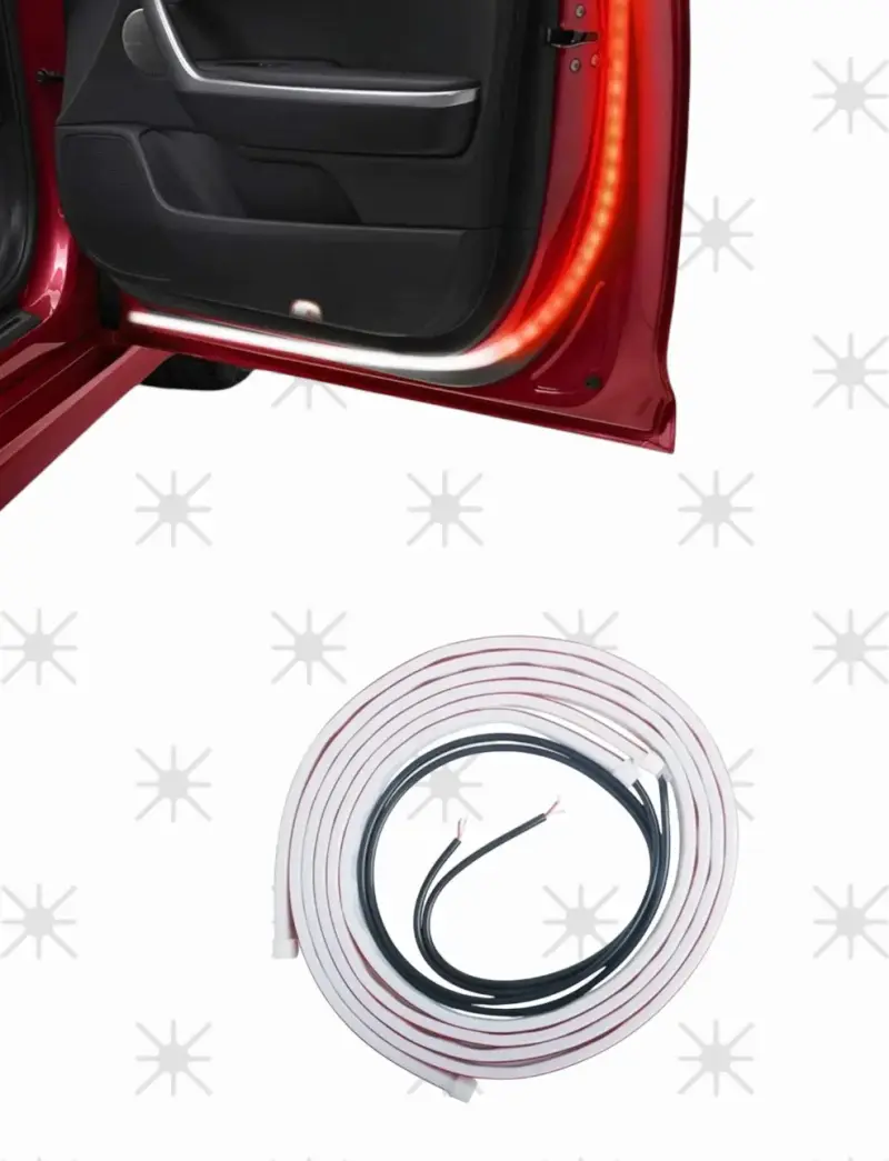 Luces LED de advertencia para puertas de auto - 2