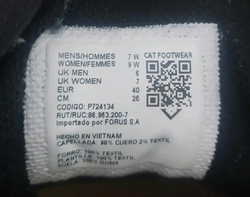 Botines de hombre Caterpillar azul oscuro - 6