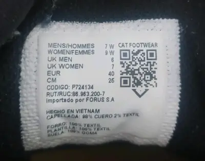 Botines de hombre Caterpillar azul oscuro - miniatura 6