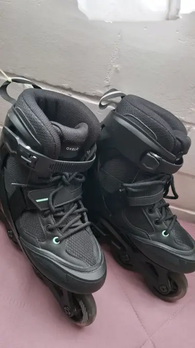 Patines en línea negros Oxelo para adultos - miniatura 1