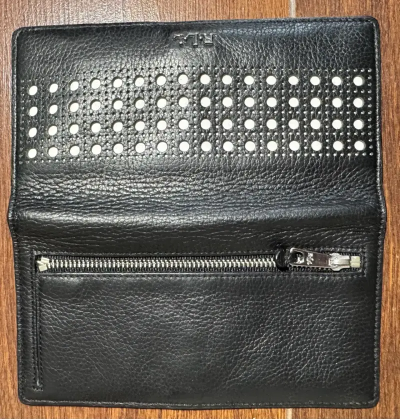 Billetera de cuero negra  Ralph Lauren - 3