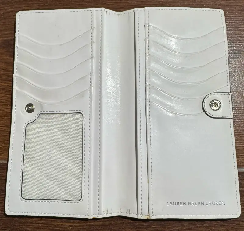 Billetera de cuero negra  Ralph Lauren - 4