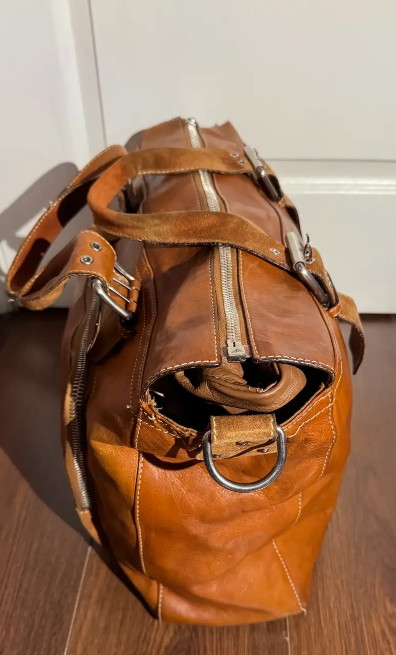 Bolso de cuero marrón Marc Jacobs Vintage - 5