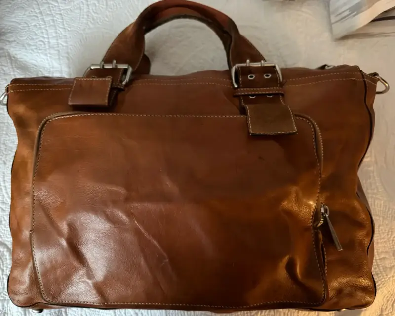Bolso de cuero marrón Marc Jacobs Vintage - 6