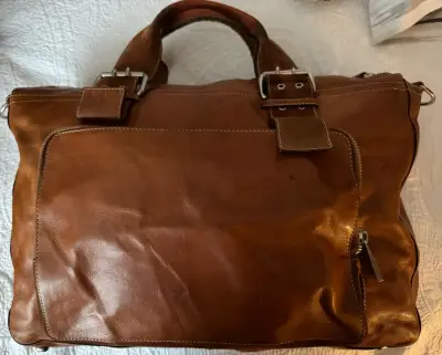 Bolso de cuero marrón Marc Jacobs Vintage - miniatura 6