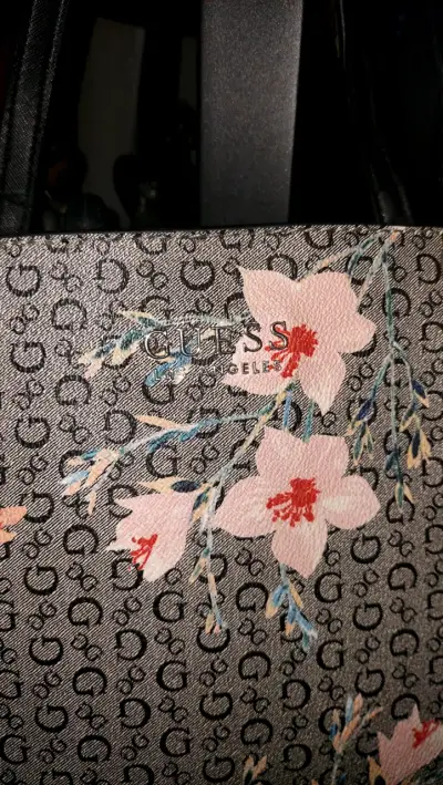 Bolso tote Guess con diseño floral - miniatura 1