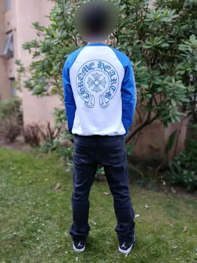 Poleron chrome hearts - miniatura 4