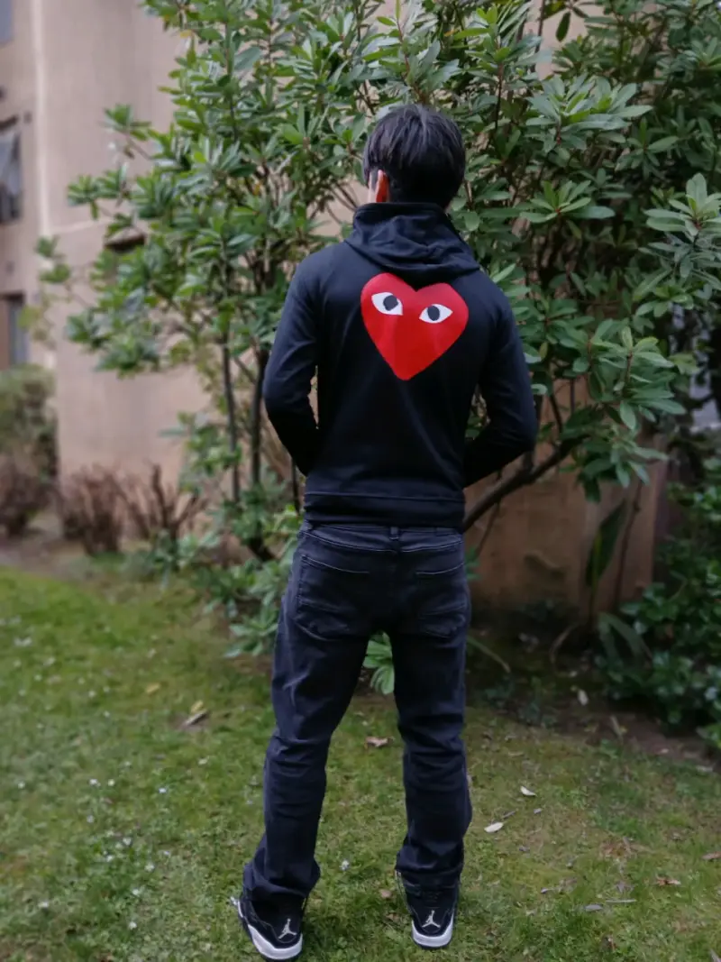 Poleron CDG Play negro - 4