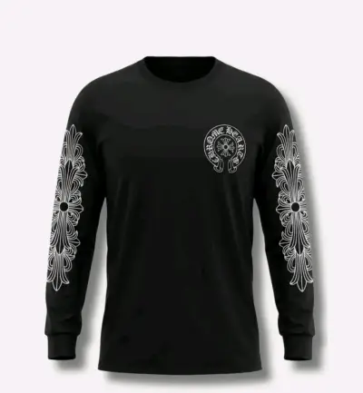 Polera chrome hearts negra - miniatura 1