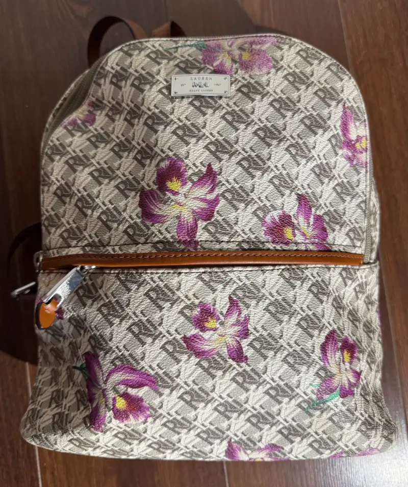 Mochila floral Ralph Lauren con diseño elegante - 1