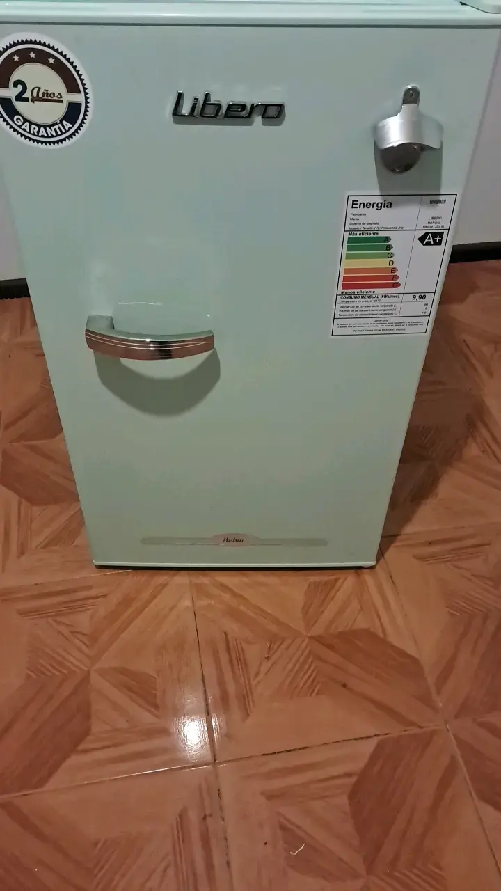 Refrigerador compacto Libero color verde - 1